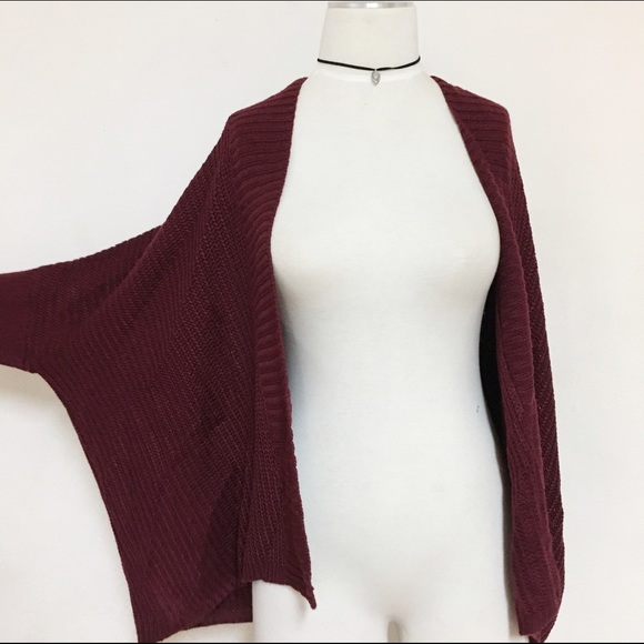 Oversized slouch loose open knit sweater - Picture 1 of 4